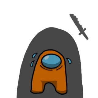 😱 emoji Among us Telegram sticker 22 of 31