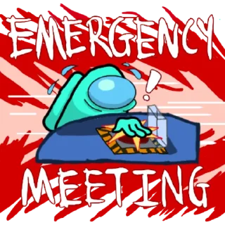 🆘 emoji Among us Telegram sticker 5 of 31