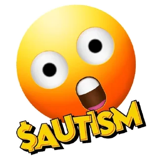 Sticker from autism