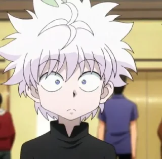 Sticker from Killua zoldyck @Jigoku_otakus