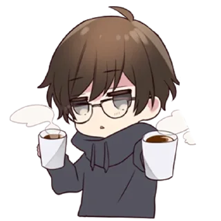 Sticker from Menhera-kun