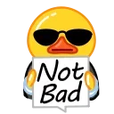 👍 emoji ✍️ Utya is writing... Telegram sticker 11 of 21