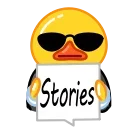 ✍️ emoji ✍️ Utya is writing... Telegram sticker 15 of 21