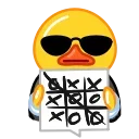 ⭕️ emoji ✍️ Utya is writing... Telegram sticker 9 of 21
