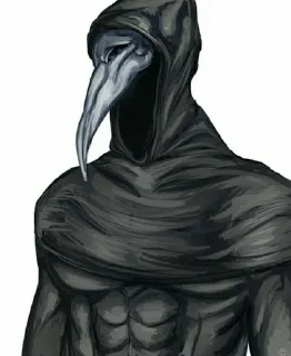 💪 emoji SCP-049 Telegram sticker 18 of 30
