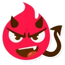 😈 emoji Pepper Telegram sticker 16 of 40