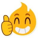 👍 emoji Pepper Telegram sticker 18 of 40