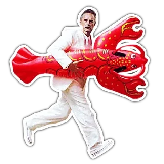 🦞 emoji Jordan B Peterson Telegram sticker 18 of 44