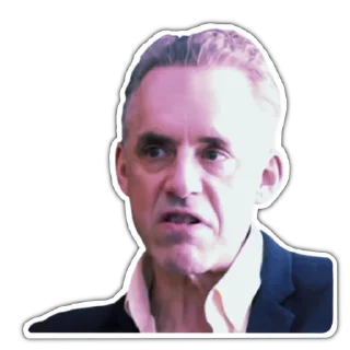 😖 emoji Jordan B Peterson Telegram sticker 14 of 44