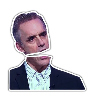 😀 emoji Jordan B Peterson Telegram sticker 15 of 44