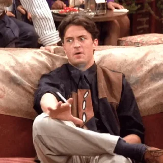 🧱 emoji [Chandler Mood] @Chandler_Bing Telegram sticker 8 of 70