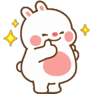 👍 emoji Cute Telegram sticker 19 of 84