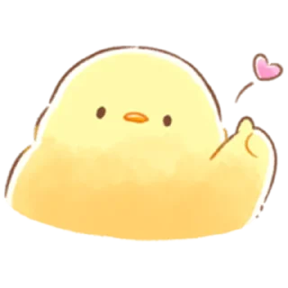 Sticker from Soft and Cute Chick (Spring)
