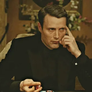 Sticker from Mads mikkelsen