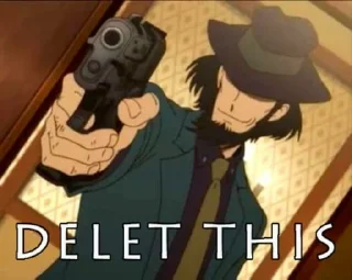 Sticker from Lupin The Third