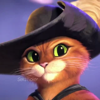 😉 emoji Puss in Boots @whiplashclub Telegram sticker 5 of 35