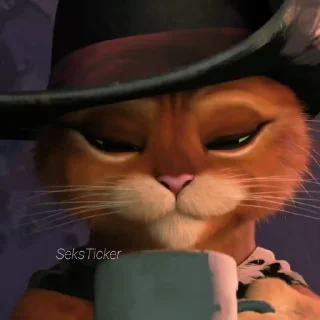 💨 emoji Puss in Boots @whiplashclub Telegram sticker 1 of 35