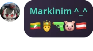 🇲🇲 emoji Lepšyja cytaty Markinima Telegram sticker 8 of 120