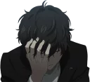 😔 emoji Persona 5: The Animation Telegram sticker 6 of 65