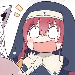 ❤ emoji ⌜ Marine 💛❤ ⌟ ᨒ @KurumiFan ⛩️ Telegram sticker 8 of 120