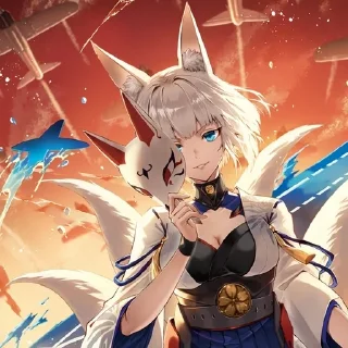 Sticker from ⌜ Kaga 🤍 ⌟  ᨒ @KurumiFan ⛩️
