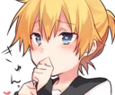❤️ emoji KAGAMINE LEN and KAGAMINE RIN Telegram sticker 10 of 40