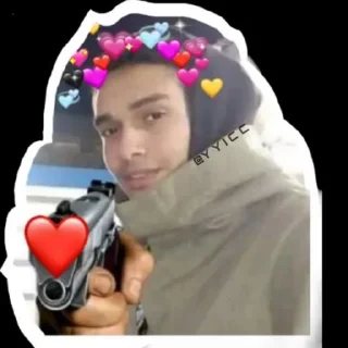❤️ emoji BY @YYICC @EbnHussein1😍 Telegram sticker 8 of 30
