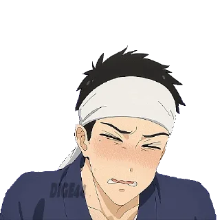 😣 emoji @STIKERFORALL 🇮🇹MY DRESS UP DARLING Telegram sticker 11 of 50