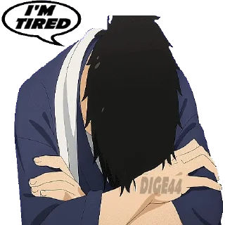 😓 emoji @STIKERFORALL 🏴󠁧󠁢󠁥󠁮󠁧󠁿MY DRESS UP DARLING Telegram sticker 23 of 50