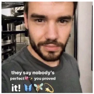 Sticker from all payne