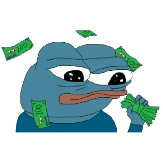 🤑 emoji BASED $APU Telegram sticker 20 of 67