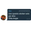 🤫 emoji Apu RR Telegram sticker 15 of 33