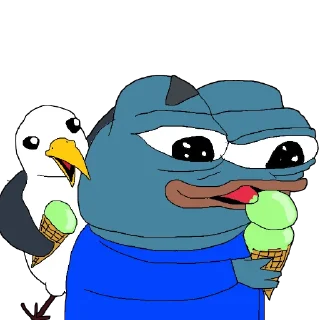 🍦 emoji BASED $APU Telegram sticker 17 of 67
