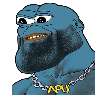 😎 emoji BASED $APU Telegram sticker 13 of 67