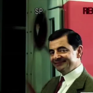👋 emoji Mr. Bean @StickersPackRobot Telegram sticker 19 of 41