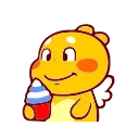 🍦 emoji QooBee Agapi- @MochaStickers Telegram sticker 13 of 36