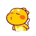 😘 emoji QooBee Agapi- @MochaStickers Telegram sticker 12 of 36