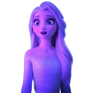 😯 emoji Elsa Telegram sticker 18 of 54