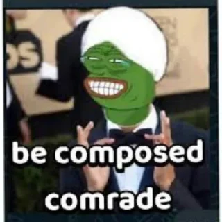 😗 emoji Dear Comrade Telegram sticker 6 of 18