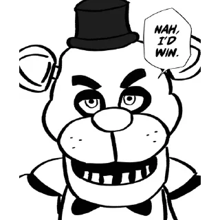 ✳️ emoji Nah I'd win @StickersCloud Telegram sticker 6 of 18