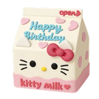 🎂 emoji Hello Kitty Telegram sticker 5 of 30