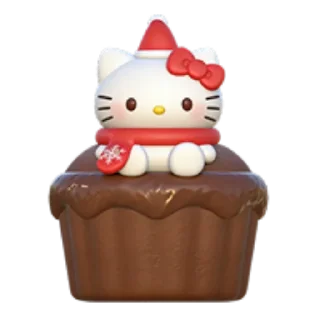 🧁 emoji Hello Kitty Telegram sticker 11 of 30
