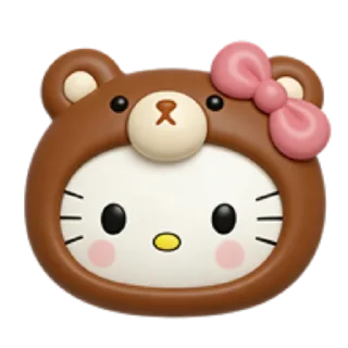 🍩 emoji Hello Kitty Telegram sticker 9 of 30