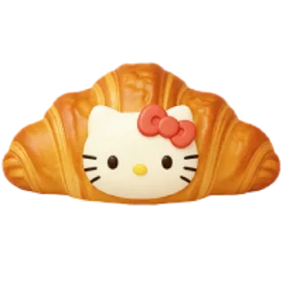 🥐 emoji Hello Kitty Telegram sticker 17 of 30