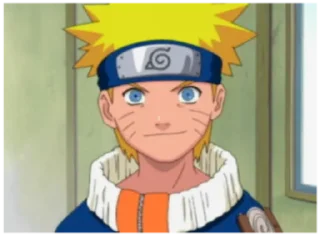 🙂 emoji Naruto Uzumaki Telegram sticker 5 of 18