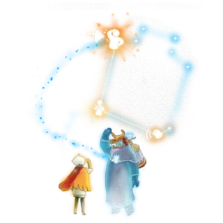 ⬜ emoji Sky: Children Of Light 🇮🇹 Telegram sticker 17 of 61