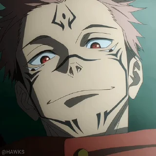 😏 emoji Jujutsu Kaisen S2-4 (@TodorokiShouto) Telegram sticker 24 of 50