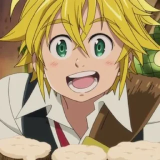 Sticker from Meliodas @hukagenaruto