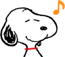😌 emoji Snoopy Telegram sticker 5 of 49