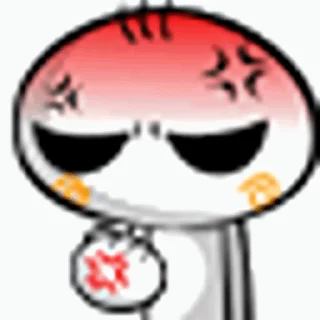 😡 emoji Emoticon nostalgia! Telegram sticker 7 of 45